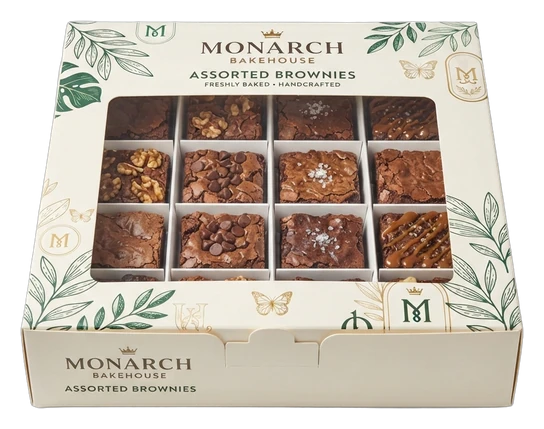 1-Window-Brownie-Bakery-Box