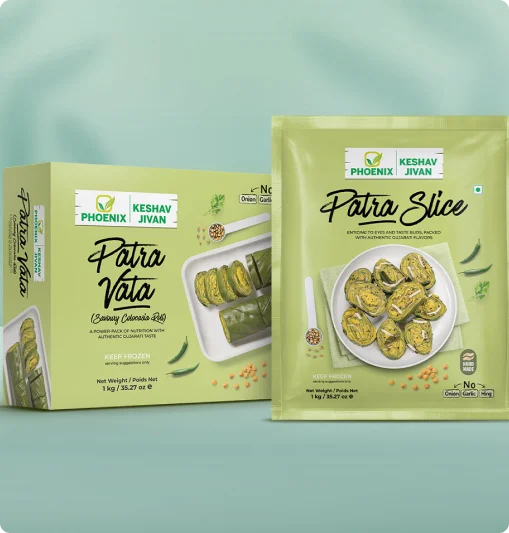 custom printed frozen food boxes with sea green printing and black product copy alongside image printing